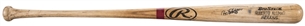 2001 Roberto Alomar Indians Game Used & Signed Rawlings 460A Model Bat (PSA/DNA GU 9.5 & Beckett)